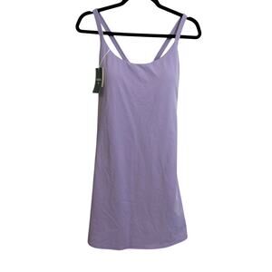 Halara Active Dress Womens Large Lavender Purple SoftlyZero Plush A-Line